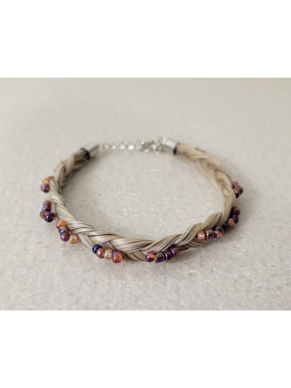 Horse Hair | Beaded Bracelet